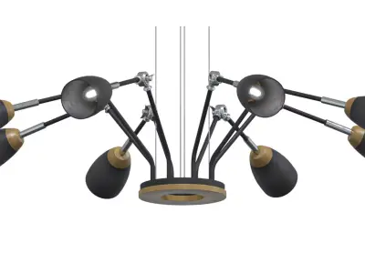 Ceiling Chandelier 3D model get