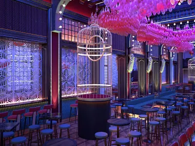 Night Club 3D model