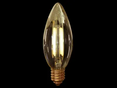 Light bulb vintage 3 3D model