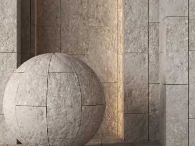 Decorative Stone Wall Texture 4K - Seamless Texture buy