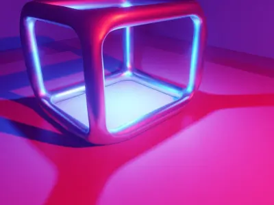 3D SPACE OBJECT Free low-poly 3D model