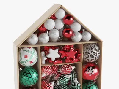  Christmas Decoration Set 02 