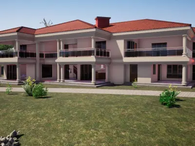 Five Bedroom Residential 3D model
