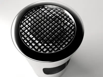 Trashcan trash can 3D model