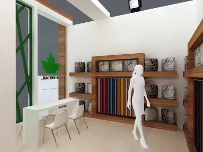 Exhibition Stand - ST0020 3D model