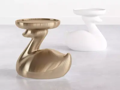 Theduck Side Table 3D model