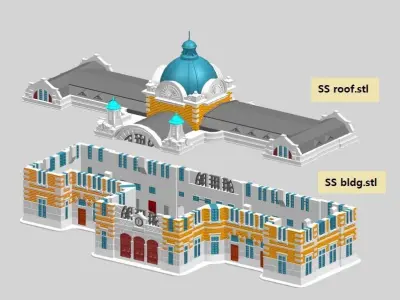 Seoul Station - old 3D print model