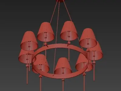 JNL Los Angeles Pendant Light 3D model