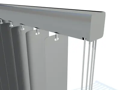 Blinds Vertical 3D model