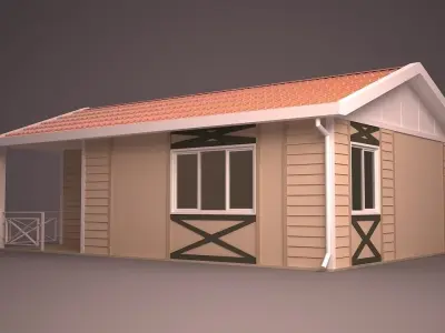 HOME house 3D model