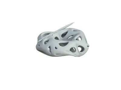 SciFi Cube Object No 17829 Low Poly Shape Texture
