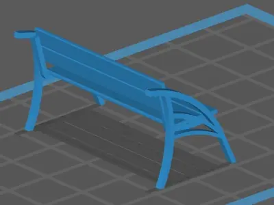Bench Scale model 1 43 3D print model