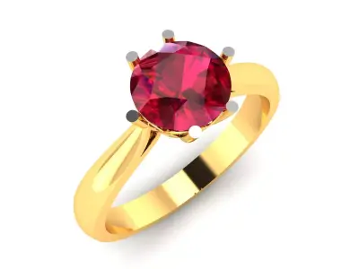 Women Ring  Render 3dm STL OBJ FBX Details 3D print model 219