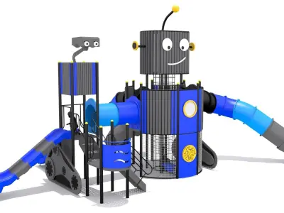 Robot Playground 3D model