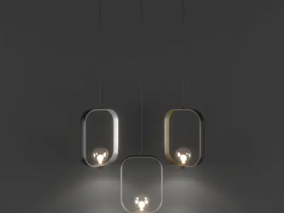 pendant lamp DLSS 9990P 3D model