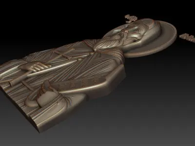 Saint Avvakum of Cyprus 3D print model