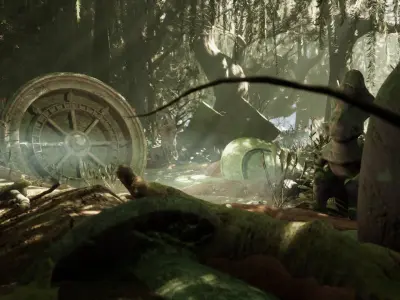 Ancient Artifacts 49 Assets Low-poly 3D model