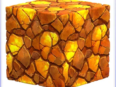 Stylized Gold Seamless Texture Texture