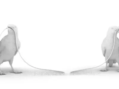 bird lamp 3D print model