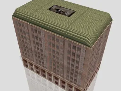 LOW-POLY CITY BUILDINGS Low-poly 3D model