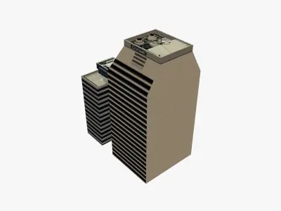 GIO Building Low-poly 3D model