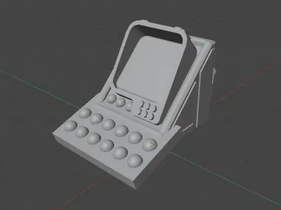 Cryo Chamber 310mm x 190mm With Creature 3D print model