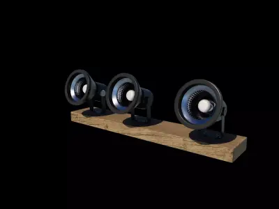 Stage Lighting 2 3D model