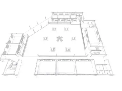 School-University- High School 3D model