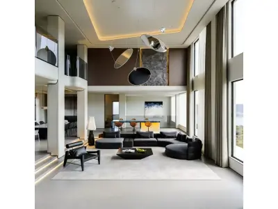 Modern Light Luxury Style 3D model