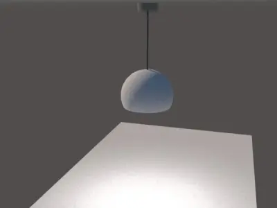 Indirect Light Lamp 3D model