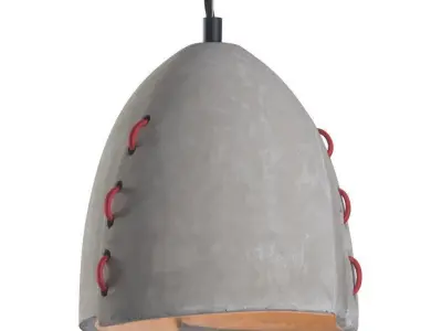 Aliso Light Single Bell Pendant 3D model