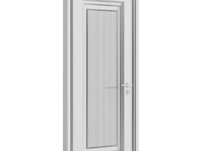 Interior door 29 Low-poly 3D model