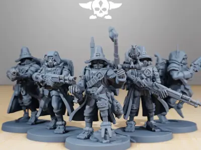 Scavenger Bounty Hunters 3D print model