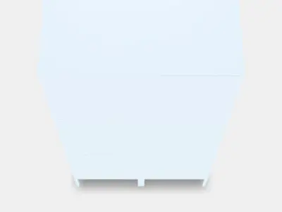 HALLAN Combination with doors Low-poly 3D model