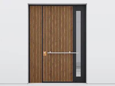 luminium door 245 3D model