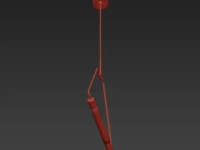 PERCHOIR lamp hanging 3D model