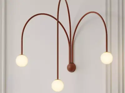 Quattro Wall Sconce by Michael Anastassiades 3D model