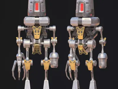 Robot Sci Fi Model 3D model