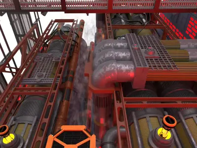 Set 2f - Death Star Kyber Installation 1-12 scale Blackseries 3D print model