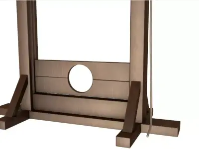 Guillotine 3D model
