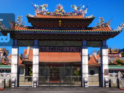 Lungshan Temple 3D model