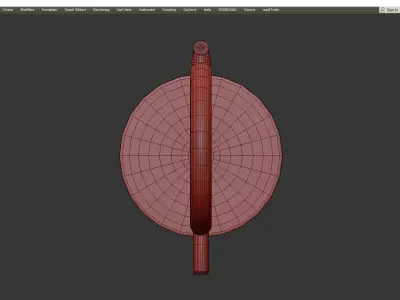 Mantra 6595 Low-poly 3D model