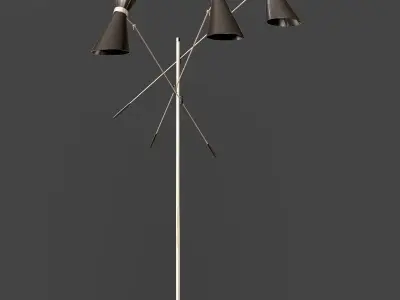 DelightFull - Stanley standing lamp 3D model
