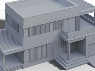 Modern House 3D model