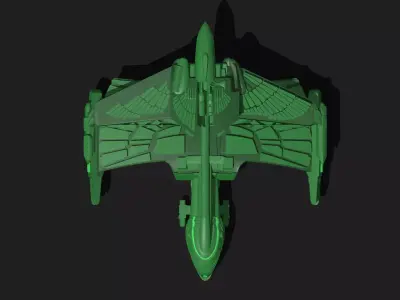 Romulan star striker 3D print model