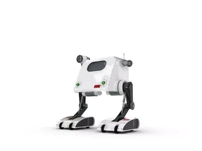 Funny Robot Character 3D model