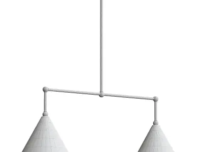  Mason Linear Chandelier 3D model