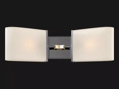 Modern Double Sconce 3D model