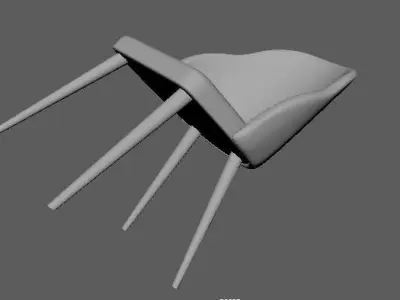 chair 3D model 12