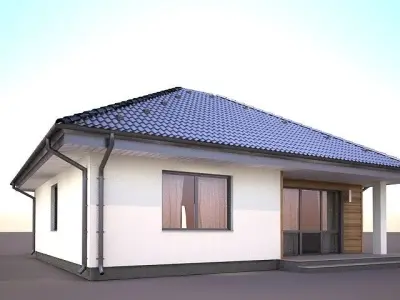 House model 3d dom5 3D model